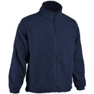 Campera Polar Cierre completo Color: Naranja - Azul