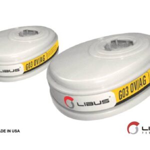 Kit cartuchos G03 OV/AG LIBUS - Vapores orgánicos - Dióxido azufre - Cloro