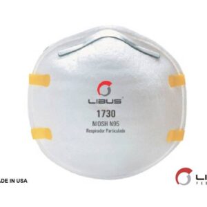 Respirador descartable para partículas N°95. Libus - modelo 1730