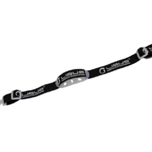 Mentonera LIBUS 15 mm c/Logo (gancho C) para casco MILENIUM