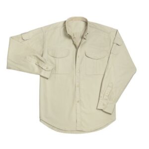 Camisa OMBU Aire Libre Sport manga larga Hombre - Caqui - Verde