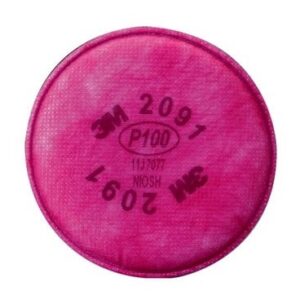 3M - Filtro para Partículas P100 - Pack x 2 unidades