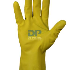 Guante LATEX Flocado para USO DOMÉSTICO  - De Pascale