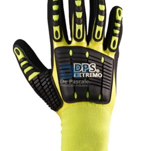 Guante tejido G15 baño nitrilo Refuerzo TPR Antishock - De Pascale