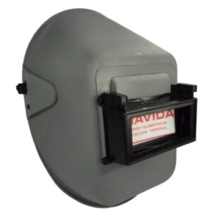 Careta termoplástica con VISOR Levadizo FRAVIDA