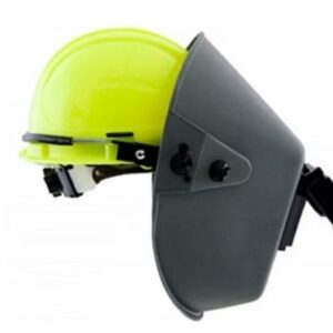 Careta termoplástica con VISOR Levadizo FRAVIDA