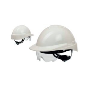 Casco MILENIUM Class S/V BLANCO con Visor Transparente