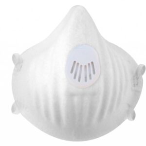 Barbijo para Protección contra Partículas  N95 y aerosoles solidos y líquidos no aceitosos CON VÁLVULA FV-5410 - FRAVIDA
