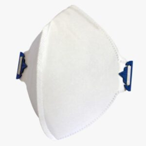 Mascarilla de uso médico N95 de fibra sintética no tejida. Lámina nasal de ajuste. DeltaPlus