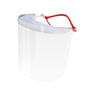 Protector facial de policarbonato de 0.6mm con sujetador regulable - FRAVIDA