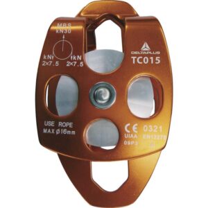 Polea aluminio aleado doble 16mm (POL002)