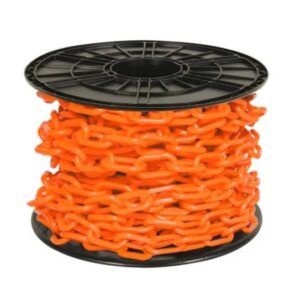 Cadena plástica - Naranja - Bobina x 25mts - KUSHIRO