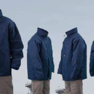 Campera Ignífuga azul con reflectivo - LAKELAND