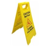 Cartel tipo Carpa - Precaución Piso Mojado