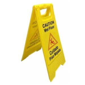 Cartel tipo Carpa - Precaución Piso Mojado