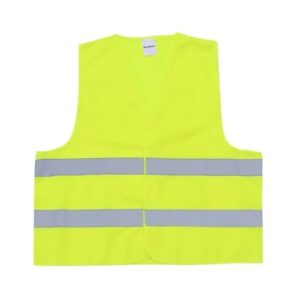 Chaleco de señalización Amarillo - Con reflectivo - Poliéster - KUSHIRO