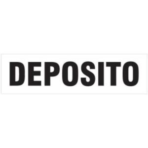 Alto Impacto 14 x 41cm "Depósito"