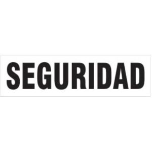 Alto Impacto 14 x 41cm "Seguridad"