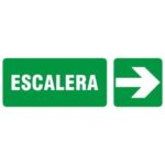 Alto Impacto 14 x 41cm "Escalera - con flecha Derecha"