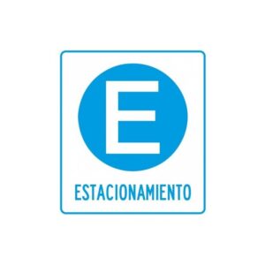 Alto Impacto 40 x 45cm "Permitido Estacionar"